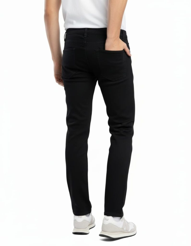 Unique Fashion BD - Black Jeans Pant3